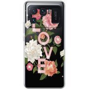 Чехол BoxFace со стразами Xiaomi Mi 11 Ultra Love