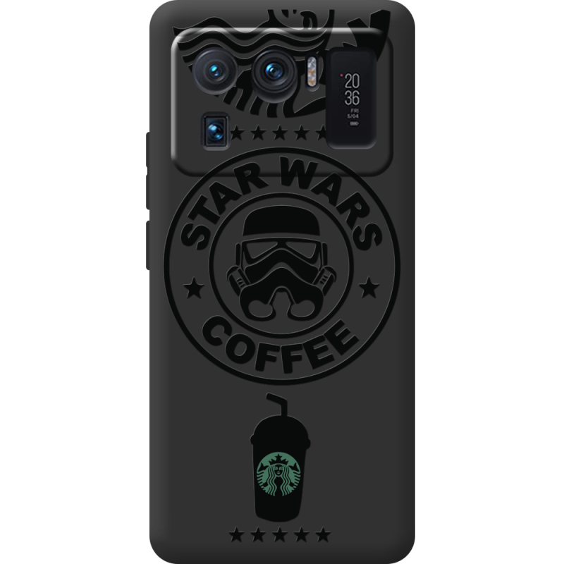 Черный чехол BoxFace Xiaomi Mi 11 Ultra Dark Coffee