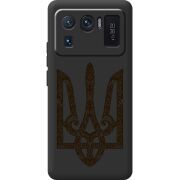 Черный чехол BoxFace Xiaomi Mi 11 Ultra Ukrainian Trident