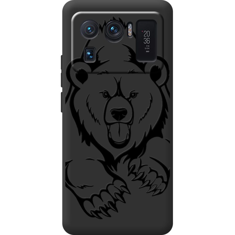 Черный чехол BoxFace Xiaomi Mi 11 Ultra Grizzly Bear