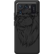 Черный чехол BoxFace Xiaomi Mi 11 Ultra Lion