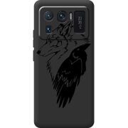 Черный чехол BoxFace Xiaomi Mi 11 Ultra Wolf and Raven