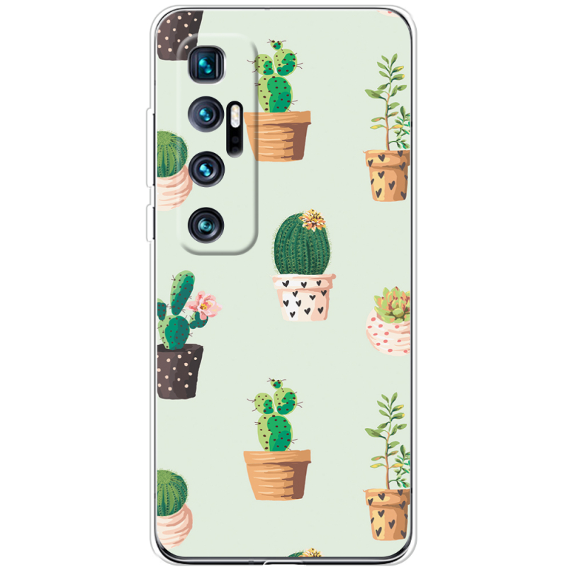 Чехол BoxFace Xiaomi Mi 10 Ultra L-green Cacti