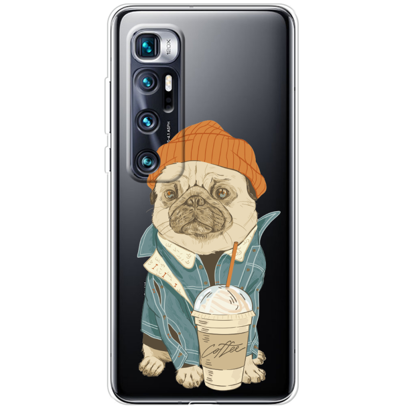 Прозрачный чехол BoxFace Xiaomi Mi 10 Ultra Dog Coffeeman