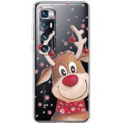 Прозрачный чехол BoxFace Xiaomi Mi 10 Ultra Winter Deer