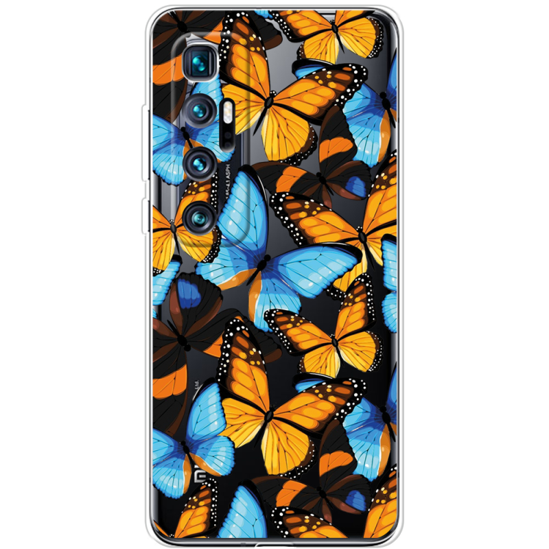 Прозрачный чехол BoxFace Xiaomi Mi 10 Ultra Butterfly Morpho