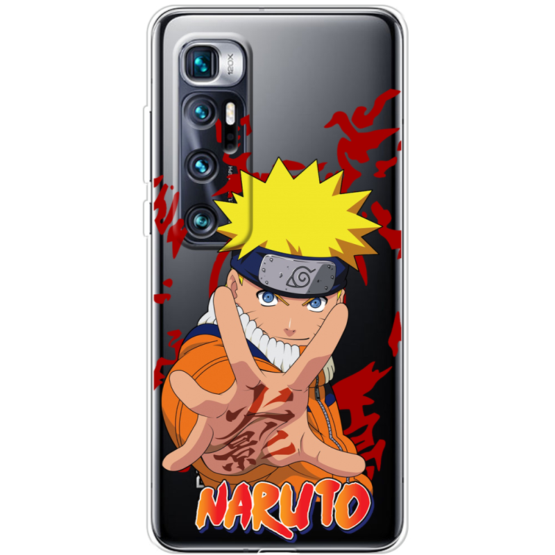 Прозрачный чехол BoxFace Xiaomi Mi 10 Ultra Naruto