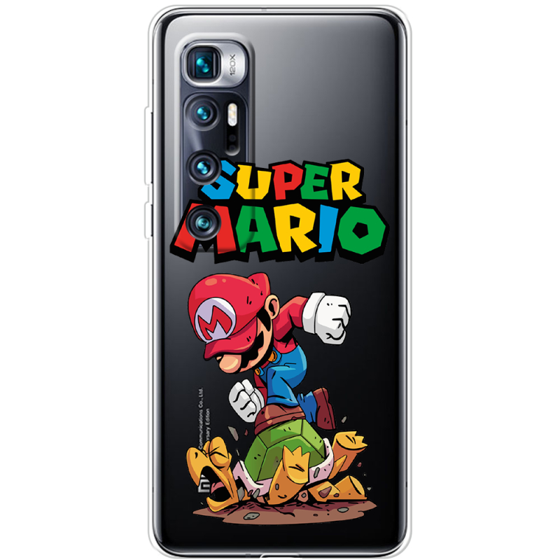 Прозрачный чехол BoxFace Xiaomi Mi 10 Ultra Super Mario