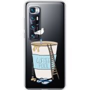 Прозрачный чехол BoxFace Xiaomi Mi 10 Ultra Segull in Cofee Pool