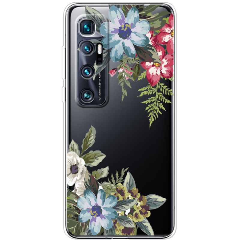 Прозрачный чехол BoxFace Xiaomi Mi 10 Ultra Floral