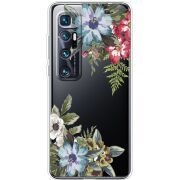 Прозрачный чехол BoxFace Xiaomi Mi 10 Ultra Floral