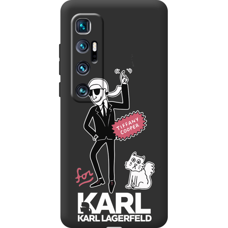 Черный чехол BoxFace Xiaomi Mi 10 Ultra For Karl
