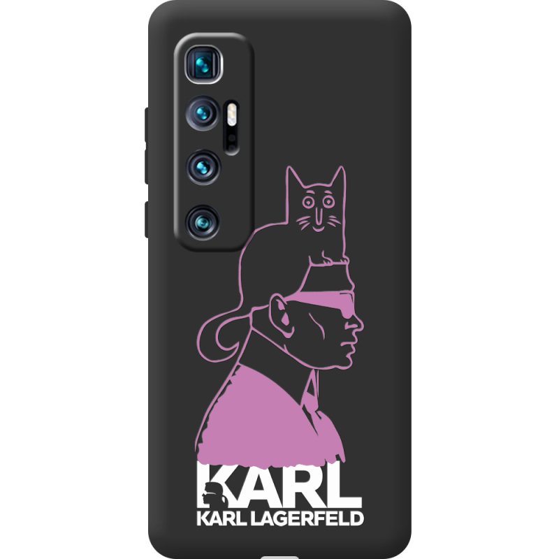 Черный чехол BoxFace Xiaomi Mi 10 Ultra Pink Karl