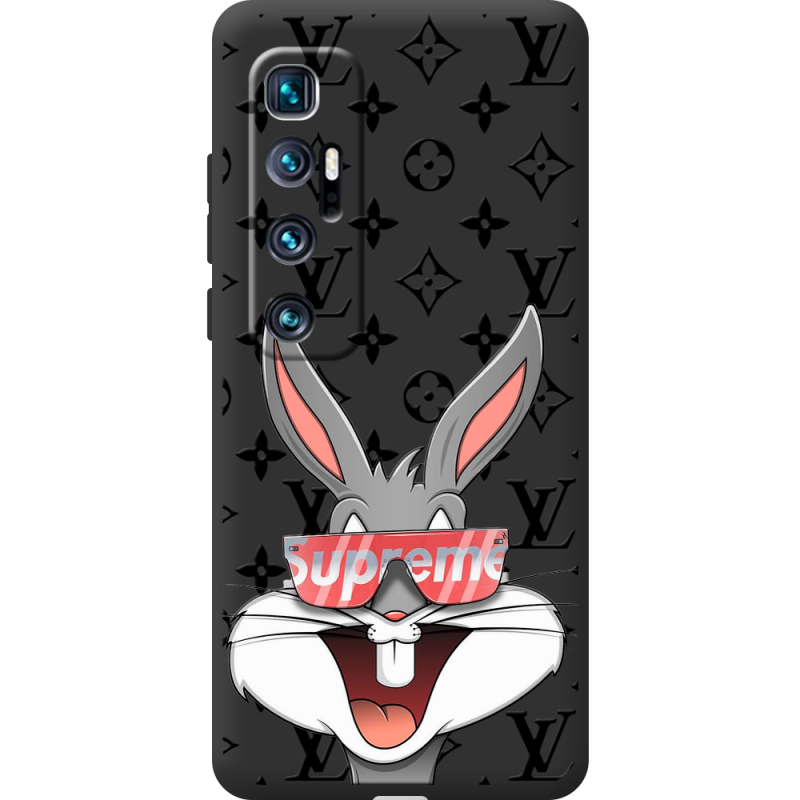 Черный чехол BoxFace Xiaomi Mi 10 Ultra looney bunny