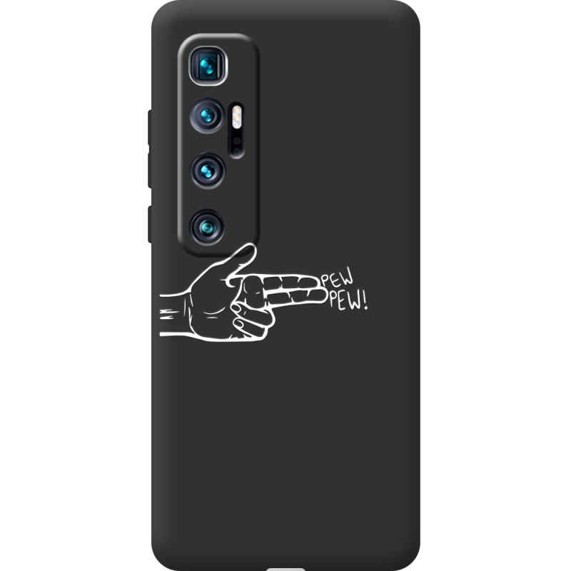 Черный чехол BoxFace Xiaomi Mi 10 Ultra Pew Pew