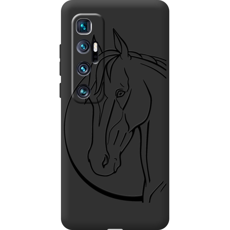 Черный чехол BoxFace Xiaomi Mi 10 Ultra Horse