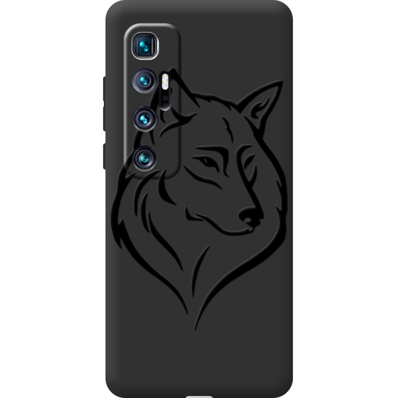 Черный чехол BoxFace Xiaomi Mi 10 Ultra Wolf