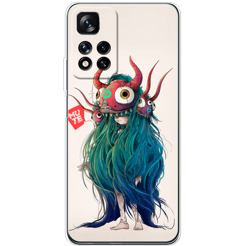 Чехол BoxFace Xiaomi Redmi Note 11 Pro Plus 5G Global Version Monster Girl