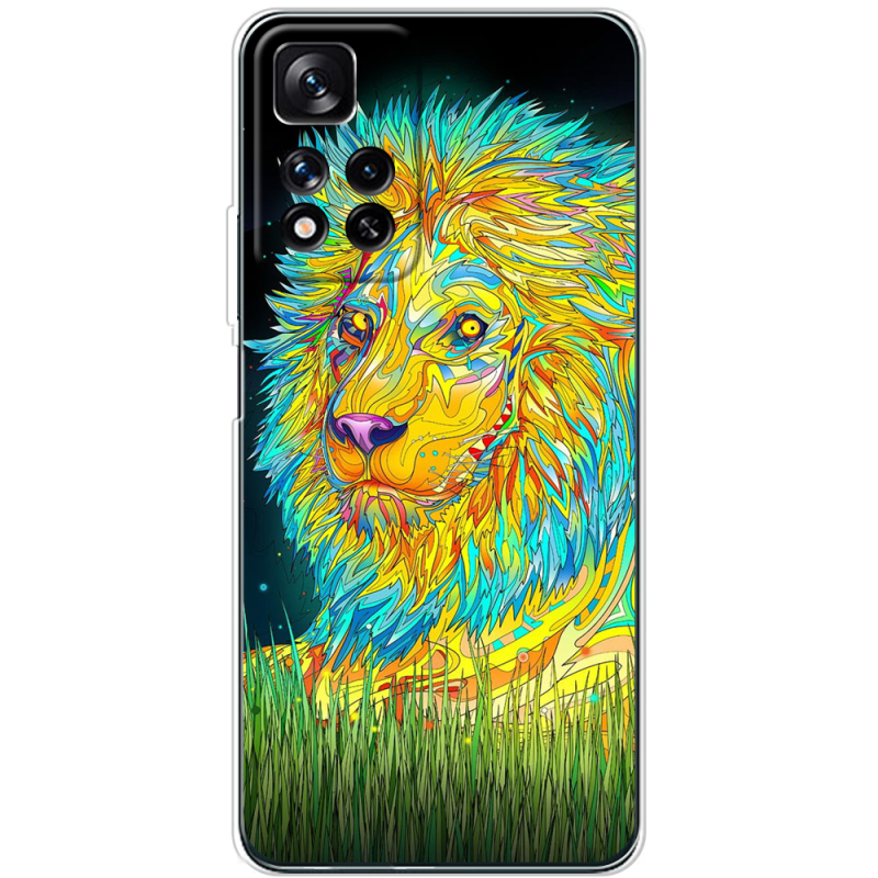 Чехол BoxFace Xiaomi Redmi Note 11 Pro Plus 5G Global Version Moonlight Lion