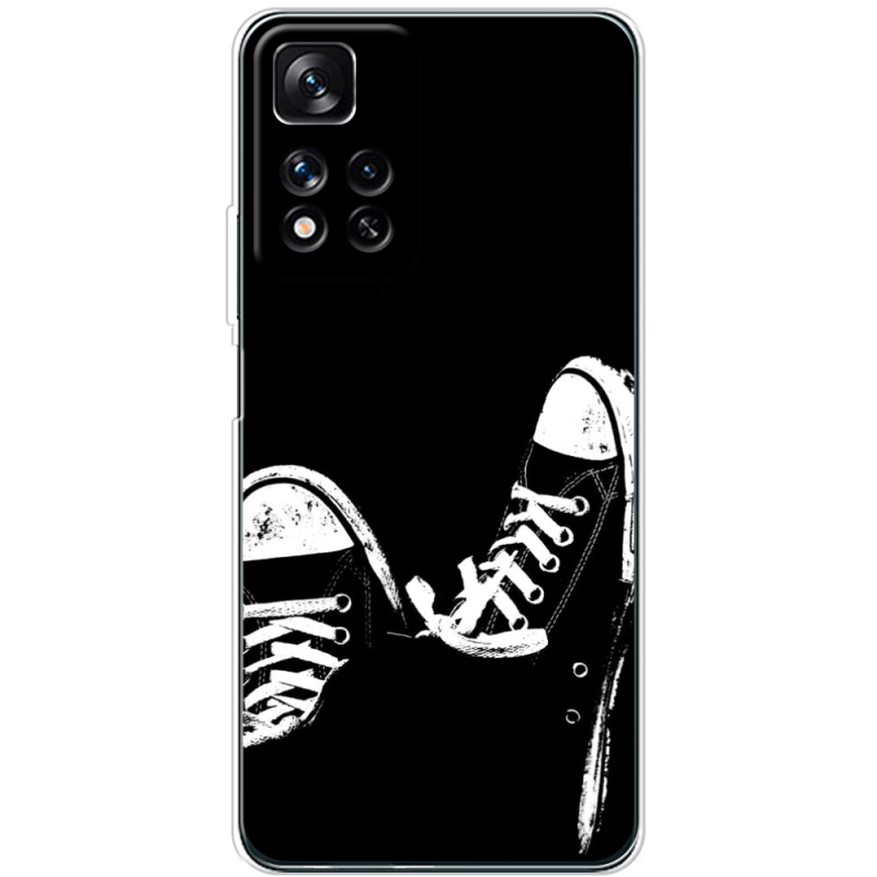 Чехол BoxFace Xiaomi Redmi Note 11 Pro Plus 5G Global Version Black Sneakers