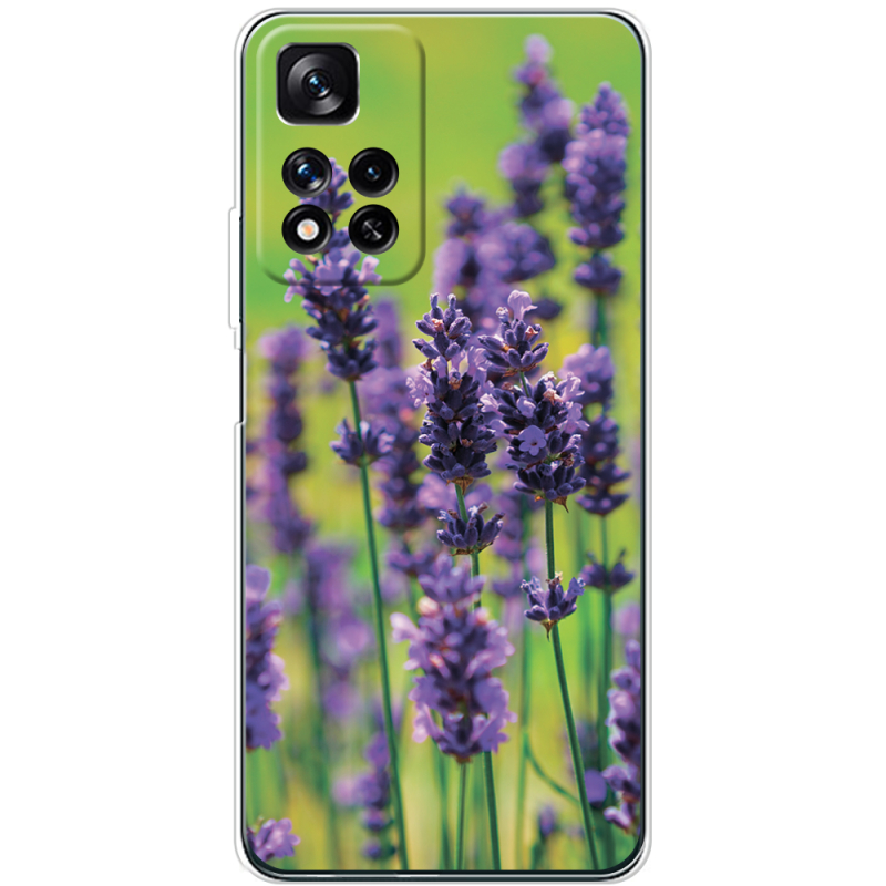 Чехол BoxFace Xiaomi Redmi Note 11 Pro Plus 5G Global Version Green Lavender