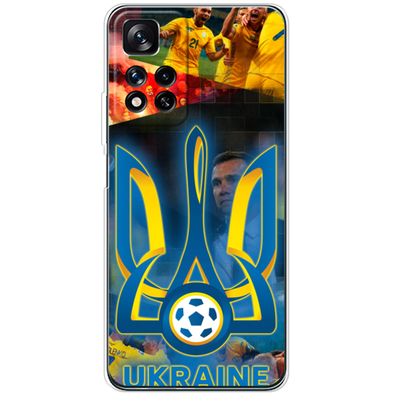 Чехол BoxFace Xiaomi Redmi Note 11 Pro Plus 5G Global Version UA national team