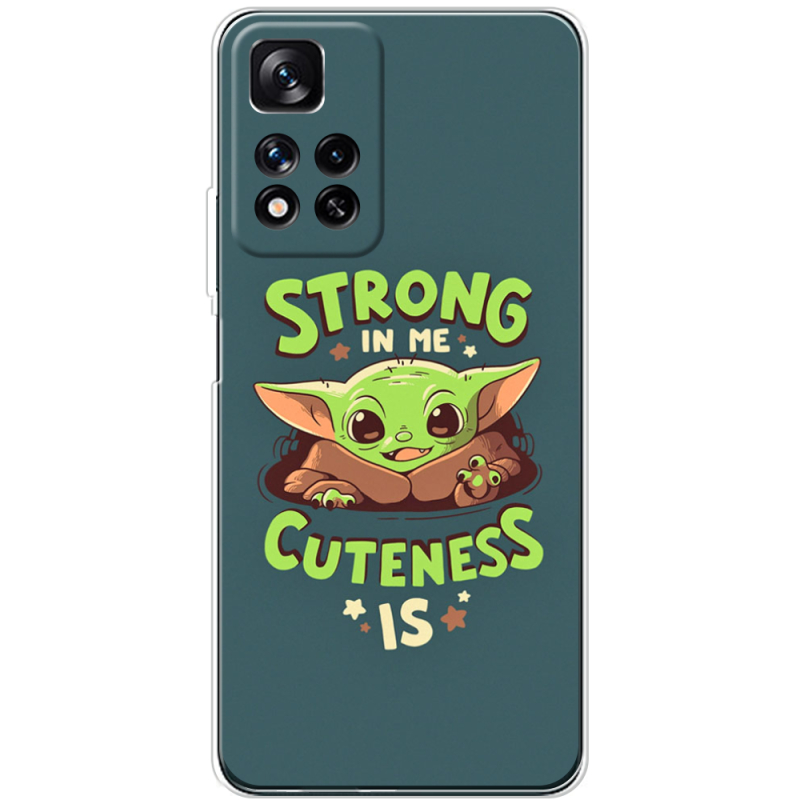 Чехол BoxFace Xiaomi Redmi Note 11 Pro Plus 5G Global Version Strong in me Cuteness is