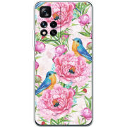 Чехол BoxFace Xiaomi Redmi Note 11 Pro Plus 5G Global Version Birds and Flowers