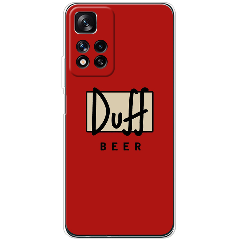 Чехол BoxFace Xiaomi Redmi Note 11 Pro Plus 5G Global Version Duff beer