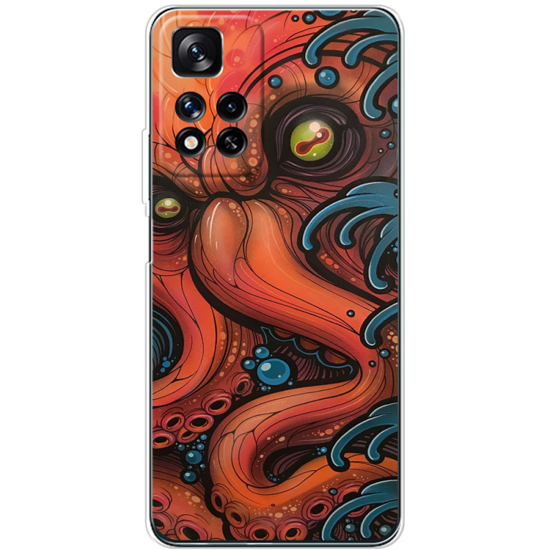 Чехол BoxFace Xiaomi Redmi Note 11 Pro Plus 5G Global Version Octopus