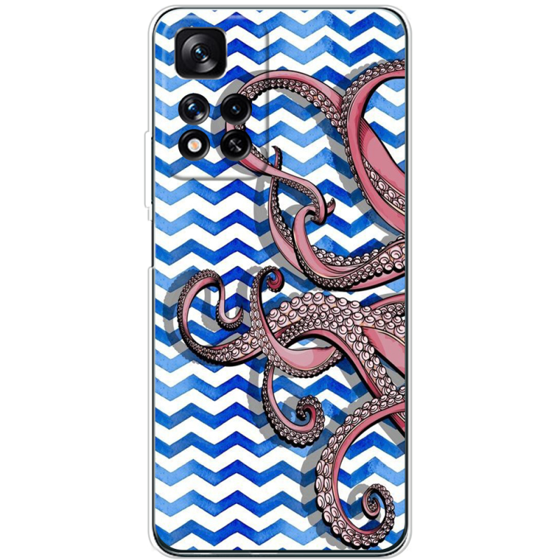 Чехол BoxFace Xiaomi Redmi Note 11 Pro Plus 5G Global Version Sea Tentacles