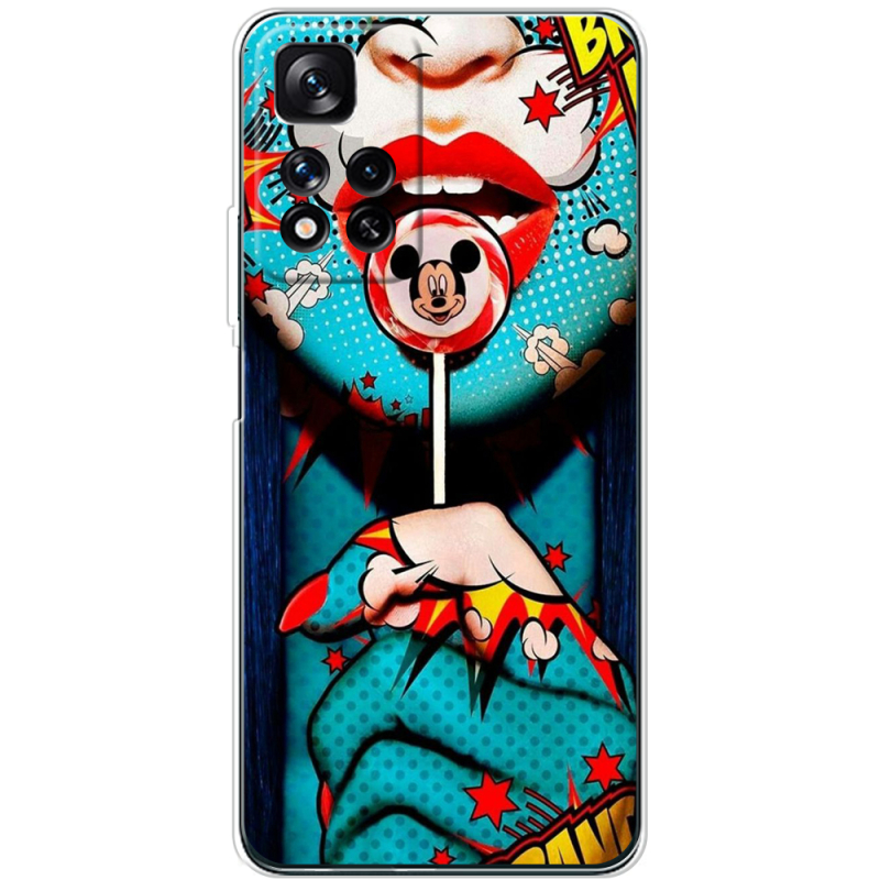 Чехол BoxFace Xiaomi Redmi Note 11 Pro Plus 5G Global Version Girl Pop Art