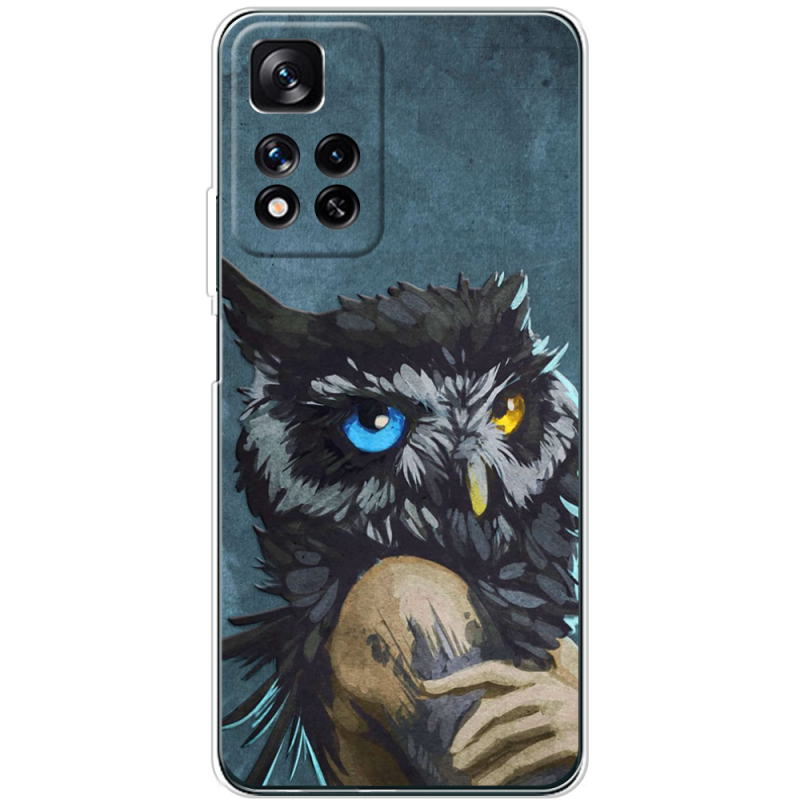 Чехол BoxFace Xiaomi Redmi Note 11 Pro Plus 5G Global Version Owl Woman