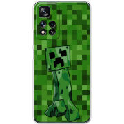 Чехол BoxFace Xiaomi Redmi Note 11 Pro Plus 5G Global Version Minecraft Creeper