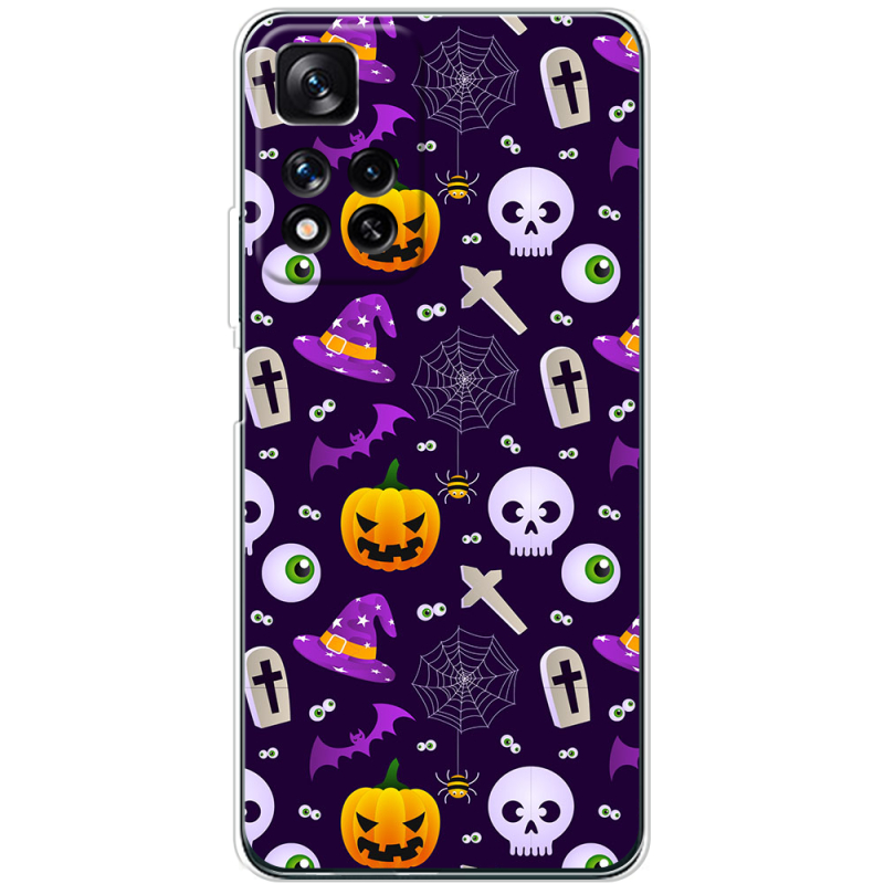 Чехол BoxFace Xiaomi Redmi Note 11 Pro Plus 5G Global Version Halloween Purple Mood