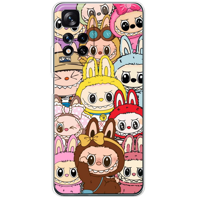 Чехол BoxFace Xiaomi Redmi Note 11 Pro Plus 5G Global Version Labubu