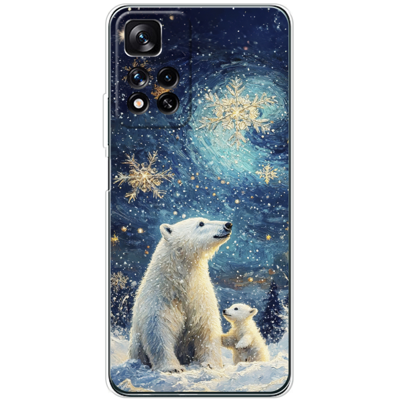 Чехол BoxFace Xiaomi Redmi Note 11 Pro Plus 5G Global Version Північні ведмеді