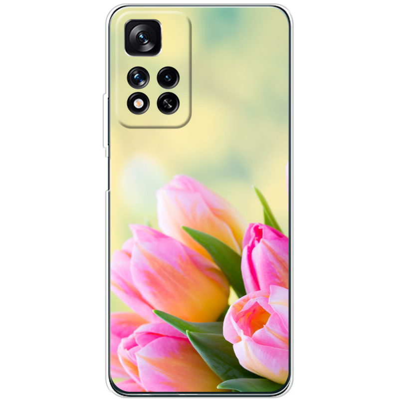 Чехол BoxFace Xiaomi Redmi Note 11 Pro Plus 5G Global Version Bouquet of Tulips