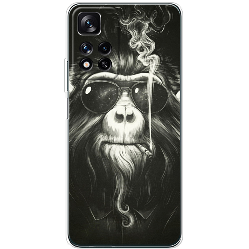 Чехол BoxFace Xiaomi Redmi Note 11 Pro Plus 5G Global Version Smokey Monkey