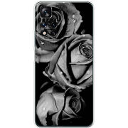 Чехол BoxFace Xiaomi Redmi Note 11 Pro Plus 5G Global Version Black and White Roses