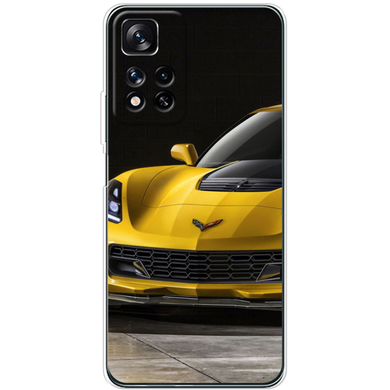 Чехол BoxFace Xiaomi Redmi Note 11 Pro Plus 5G Global Version Corvette Z06