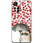 Чехол BoxFace Xiaomi Redmi Note 11 Pro Plus 5G Global Version Raining Hearts