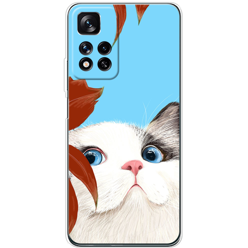 Чехол BoxFace Xiaomi Redmi Note 11 Pro Plus 5G Global Version Wondering Cat