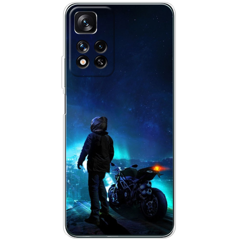 Чехол BoxFace Xiaomi Redmi Note 11 Pro Plus 5G Global Version Motorcyclist