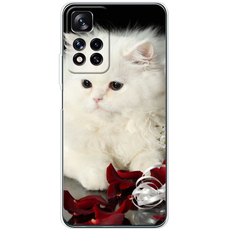 Чехол BoxFace Xiaomi Redmi Note 11 Pro Plus 5G Global Version Fluffy Cat