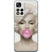 Чехол BoxFace Xiaomi Redmi Note 11 Pro Plus 5G Global Version Marilyn Monroe Bubble Gum