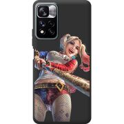 Черный чехол BoxFace Xiaomi Redmi Note 11 Pro Plus 5G Happy Harley Quinn