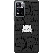 Черный чехол BoxFace Xiaomi Redmi Note 11 Pro Plus 5G 