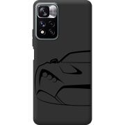 Черный чехол BoxFace Xiaomi Redmi Note 11 Pro Plus 5G Sportcar