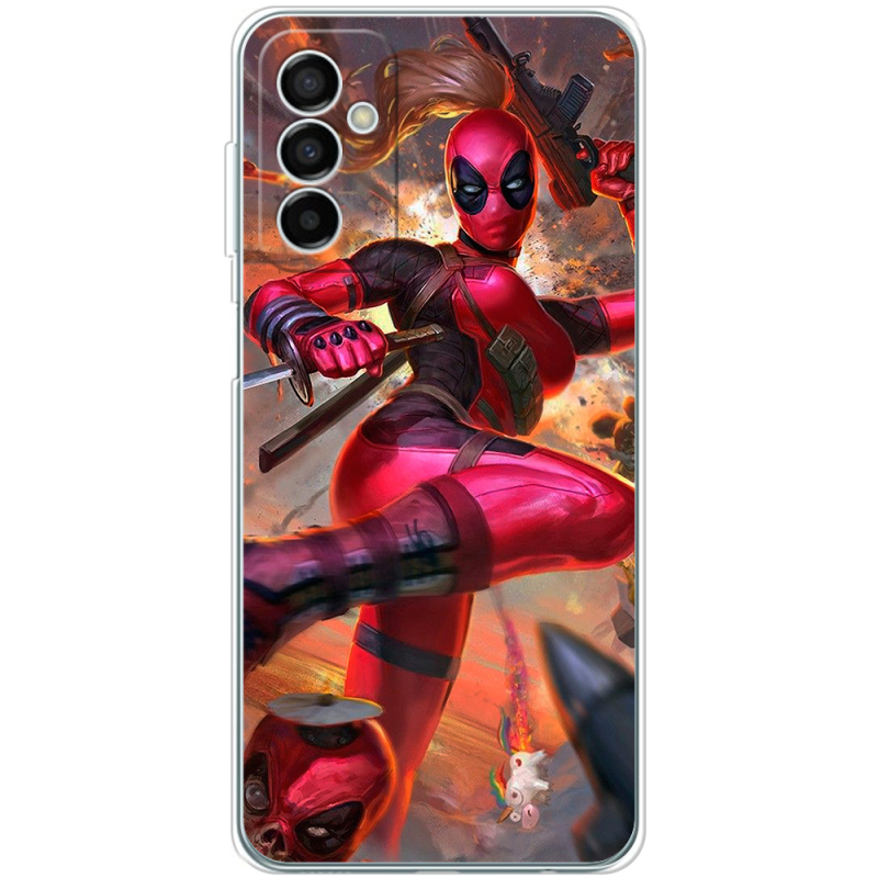 Чехол BoxFace Samsung Galaxy M23 5G (M236)  Woman Deadpool